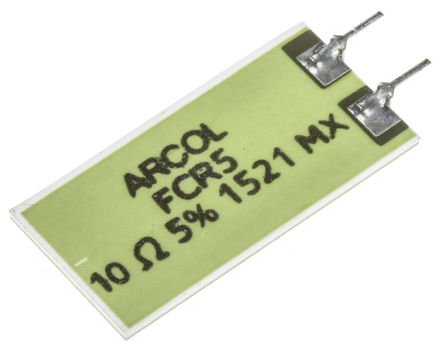 Arcol - FCR5 10R J - Arcol FCR5 ϵ 5W 10  ̶ FCR5 10R J, 5%, 100ppm/C		