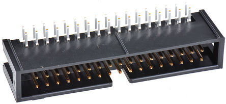 Hirose - HIF3F-34PA-2.54DS(71) - Hirose HIF3F ϵ�� 34· 2.54mm�ھ� (2��) ֱ�� PCB ���� HIF3F-34PA-2.54DS(71), ���Ӷ˽�, 1A		