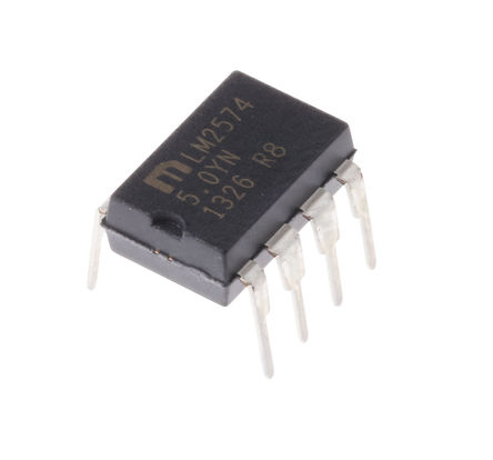 Microchip - LM2574-5.0YN - Microchip LM2574-5.0YN ֱ-ֱת, ѹ, Ϊ 40 V, 500mA, 0.058 MHz, 8 PDIPװ		