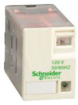 Schneider Electric - RXM4AB3BD - Schneider Electric RXM4AB3BD 4 ˫ ʽ Ǳ̵, 8 A, 24V dc		