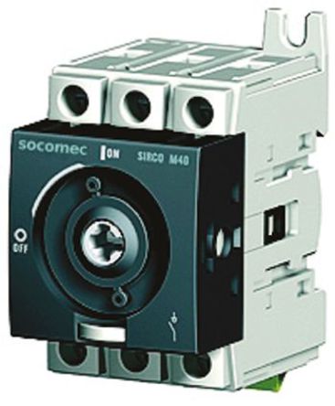 Socomec - 2200 3010 - Socomec 3 DIN 찲װ ۶ϸ뿪 2200 3010, /3 գ, 100 A, 45 kW		