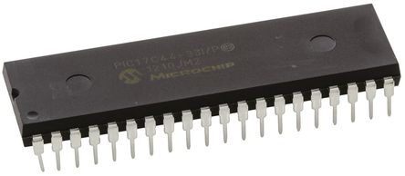 Microchip - PIC17C44-33I/P - Microchip PIC17 ϵ 8 bit PIC MCU PIC17C44-33I/P, 33MHz, 8K x 16  ROM EPROM, 454 B RAM, PDIP-40		