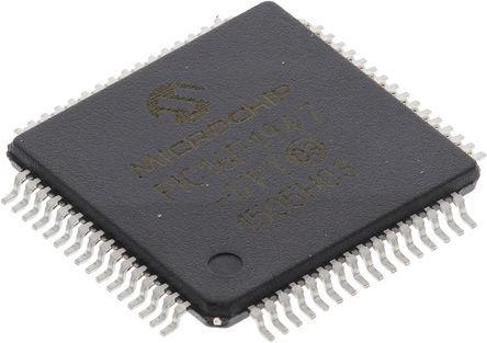 Microchip - PIC16F1947-I/PT - Microchip PIC16F ϵ 8 bit PIC MCU PIC16F1947-I/PT, 32MHz, 28 kB ROM , 1024 B256 B RAM, TQFP-64		