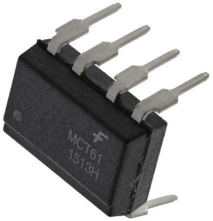 Fairchild Semiconductor - MCT61 - Fairchild ˫ͨ  MCT61, ֱ, , 8 DIP װ		