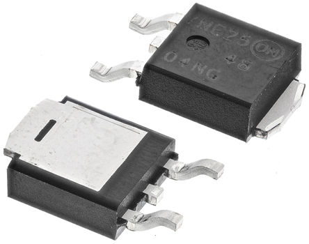 ON Semiconductor - NTD4804NT4G - ON Semiconductor Si N MOSFET NTD4804NT4G, 117 A, Vds=30 V, 3 DPAKװ		