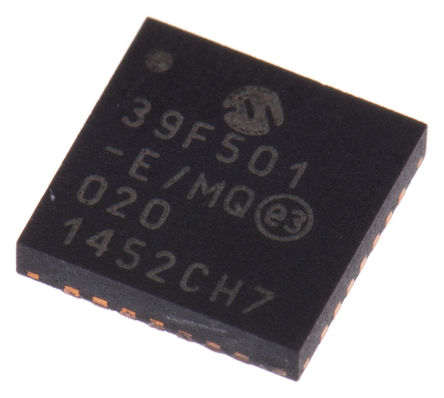 Microchip - MCP39F501-E/MQ - Microchip MCP39F501-E/MQ  IC, 16 λֱ, 28 QFNװ		