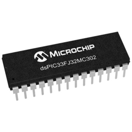 Microchip - DSPIC33FJ32MC302-I/SP - Micro16b,4kb RAM,,DSPIC33FJ32MC302-I/SP		