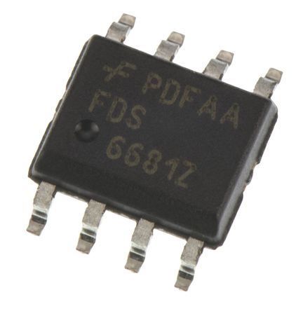 Fairchild Semiconductor - FDS6681Z - Fairchild Semiconductor PowerTrench ϵ Si P MOSFET FDS6681Z, 20 A, Vds=30 V, 8 SOICװ		