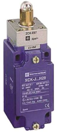 Telemecanique - XCKJ167C - Telemecanique Sensors OsiSense XC ϵ IP66 Zamak ٶ λ XCKJ167C, , DPST, /, 240V		