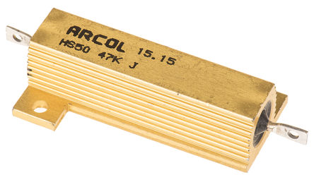 Arcol - HS50 47K J - Arcol HS50 ϵ HS50 47K J 50W 47k 5%  尲װ̶ֵ, Ӷ, Ƿװ		