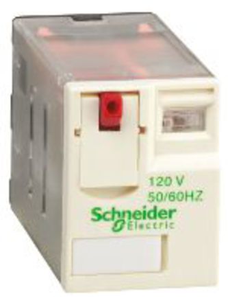 Schneider Electric - RXM4GB1F7 - Schneider Electric RXM4GB1F7 4 ˫ ʽ Ǳ̵, 3 A, 120V ac		