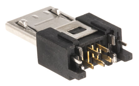 Amphenol FCI - 10104109-0001LF - Amphenol FCI ֱ SMTװ  micro USB  10104109-0001LF, B v2.0, 100 V , 1.8A		