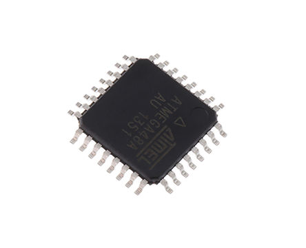 Microchip - ATMEGA48A-AU - Microchip ATmega ϵ 8 bit AVR MCU ATMEGA48A-AU, 20MHz, 256 B4 kB ROM , 512 B RAM, TQFP-32		