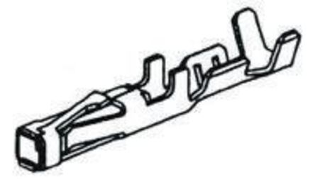 TE Connectivity - 794606-1 - TE Connectivity Micro MATE-N-LOK ϵ�� ĸ ѹ�ӽ��߶��� 794606-1, ���� ��ͭ��о, 24AWG �� 20AWG		