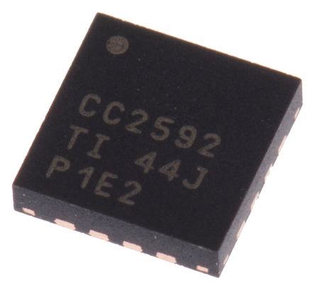 Texas Instruments - CC2592RGVT - 2.4GHz Range Extender RF Front-End QFN16		