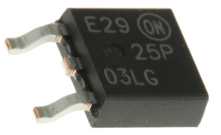 ON Semiconductor - NTD25P03LT4G - ON Semiconductor Si P MOSFET NTD25P03LT4G, 25 A, Vds=30 V, 3 DPAKװ		