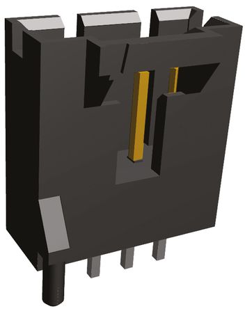 TE Connectivity - 5-104809-3 - TE Connectivity AMPMODU MTE ϵ 4· 2.54mmھ (1) ֱ PCB  5-104809-3, Ӷ˽, 3A, ͨ		