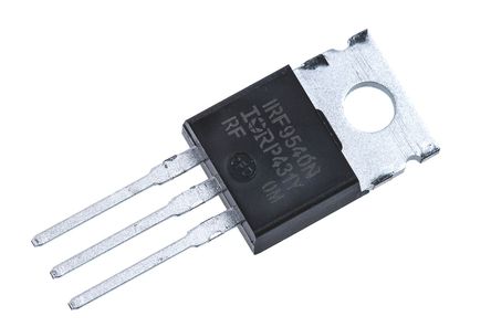 Infineon - IRF9540NPBF - Infineon HEXFET ϵ Si P MOSFET IRF9540NPBF, 23 A, Vds=100 V, 3 TO-220ABװ		