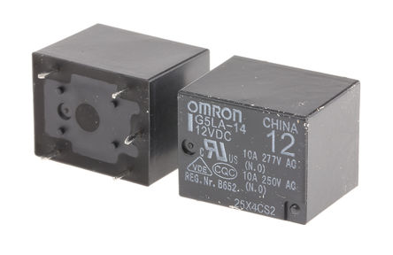 Omron - G5LA1412DC - Omron G5LA1412DC ˫ PCB װ Ǳ̵, 5 A, 12V dc		