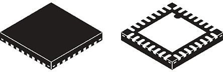 NXP - MKL24Z64VFM4 - NXP Kinetis L ϵ 32 bit ARM Cortex M0+ MCU MKL24Z64VFM4, 48MHz, 64 kB ROM , 8 kB RAM, 1xUSB, QFN-32		