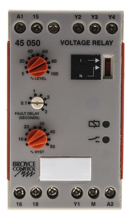 Broyce Control - 45050 230VAC - Broyce Control 1 ѹ ؼ̵ 45050 230VAC, ˫ , 230 V 		
