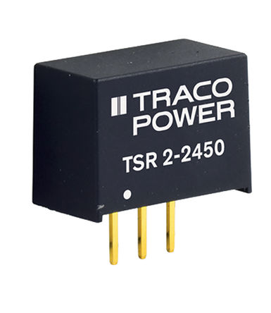 TRACOPOWER - TSR 2-0512 - TRACOPOWER TSR 2 ϵ ѹ TSR 2-0512, 3  5.5V dc, 1.2V dc,  2A SIP װ		