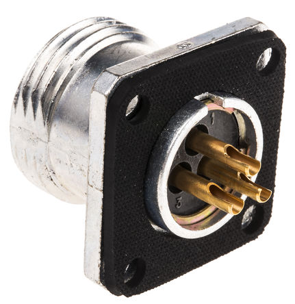 Amphenol - SL EM 13 U - Amphenol SL61 系列 3路 面板安装 直向 连接器 插头 SL EM 13 U		