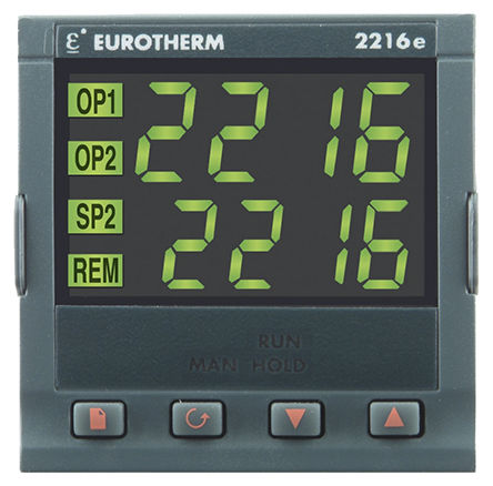 Eurotherm - 2216e/CC/VH/LH/RC/FH - Eurotherm 2200 ϵ -210  +1820 C PID ¶ȿ 2216e/CC/VH/LH/RC/FH, 48 x 48 (1/16 DIN)mm, 85  264 V 		
