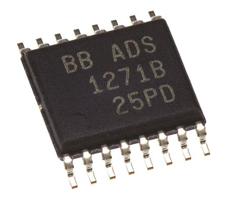 Texas Instruments - ADS1271IBPW - Texas Instruments ADS1271IBPW 24 λ ADC, , SPIӿ, 16 TSSOPװ		