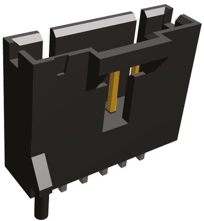 TE Connectivity - 5-104809-5 - TE Connectivity AMPMODU MTE ϵ 6· 2.54mmھ (1) ֱ PCB  5-104809-5, Ӷ˽, 3A, ͨ		