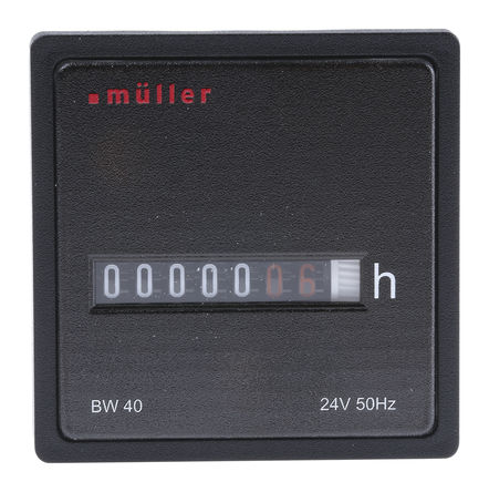 Muller - BW 40.28 24V - Muller BW40 ϵ 0  99999 Сʱ BW 40.28 24V, 0.01Hȷ, ѹ		