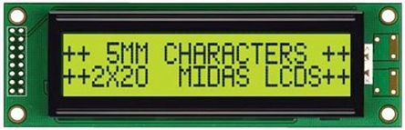 Midas - MC22005A6W-SPTLY - Midas A ϵ ͸ ĸ LCD ɫʾ MC22005A6W-SPTLY, LED, 220ַ		