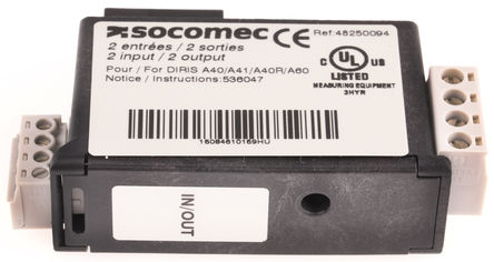Socomec - 4825 0094 - Socomec PLC /ģ 4825 0094, 4 x I/O		
