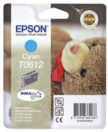 Epson - C13T06124010 - Epson ɫ ī, T0612ͺī, ڶͺŴӡ		