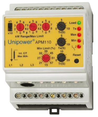 Unipower - APM110 - Unipower APM ϵ 80 A ؼ APM110, -15  +50 C, 250 V 		
