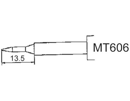 Weller - MT607 - Weller MT ϵ MT607, 0.51 mm ֱ ͷ, ʹMT1501 ӱ		