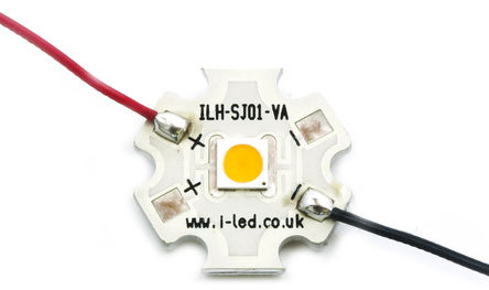 Intelligent LED Solutions - ILH-SL01-YEPK-SC201-WIR200. - ILS Stanley 1N PowerStar ϵ ɫ - ۺɫ Բ LED  ILH-SL01-YEPK-SC201-WIR200., 3200Kɫ, 60 lm, 		