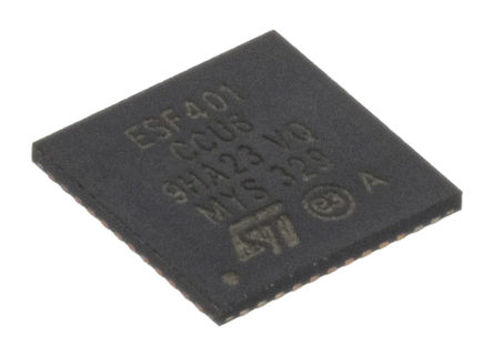 STMicroelectronics - STM32F401CCU6 - STMicroelectronics STM32F ϵ 32 bit ARM Cortex M4 MCU STM32F401CCU6, 84MHz, 256 kB ROM , 64 kB RAM, 1xUSB, UFQFPN-48		