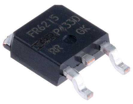 Infineon - IRFR6215PBF - Infineon HEXFET ϵ Si P MOSFET IRFR6215PBF, 13 A, Vds=150 V, 3 DPAKװ		
