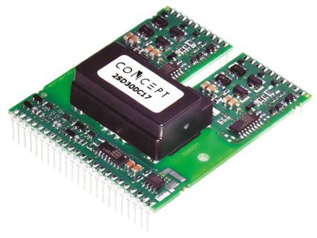 CT Concept - 2SD300C17A0 - IGBT driver dual 1200/1700V 4W / Channel		