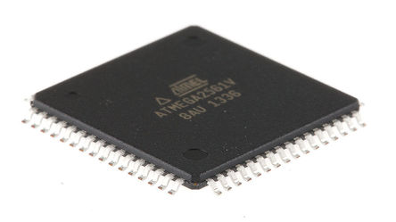 Microchip - ATMEGA2561V-8AU - Microchip ATmega ϵ 8 bit AVR MCU ATMEGA2561V-8AU, 8MHz, 256 kB, 4 kB ROM , 8 kB RAM, TQFP-64		