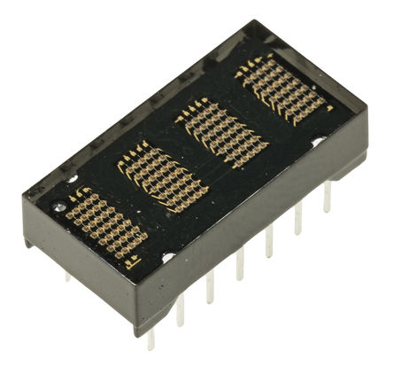 OSRAM Opto Semiconductors - SLG 2016 - Osram Opto 4ַ ĸ 7 x 5 ɫ LED ʾ SLG 2016, 0.07 mcd/, 4.6mmַ, ͨװװ		
