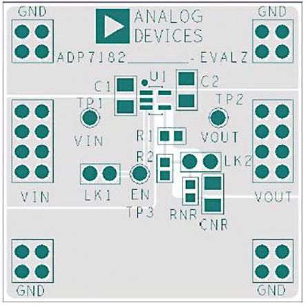 Analog Devices - ADP7182UJ-EVALZ - Analog Devices ADP7182 Ե ԰ ADP7182UJ-EVALZ		