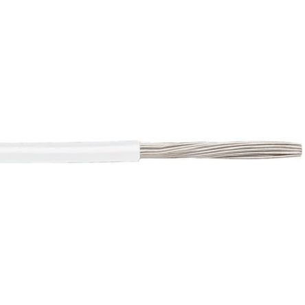 Alpha Wire - 6821 WH005 - Alpha Wire 30m ɫ 26 AWG о ڲߵ 6821 WH005, 0.14 mm2 , 7/0.16 mm оʾ, 300 V		