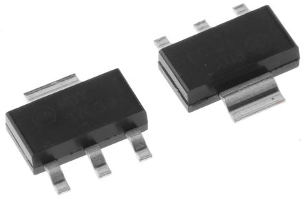 ON Semiconductor - NCP1117LPST33T3G - ON Semiconductor NCP1117LPST33T3G LDO ѹ, 3.3 V, 1.1A, -0.3  18 V, 3 + Tab SOT-223װ		