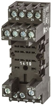 TE Connectivity - PT78740 4-1415033-1 - TE Connectivity 继电器插座 PT78740 4-1415033-1, 适用于PT5 系列		