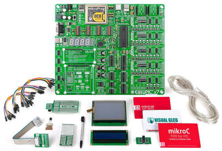 MikroElektronika - MIKROE-2005 - MikroElektronika mikroLAB for PIC PIC ϵ ΢  MIKROE-2005; Ƕʽ ΢ (8 λ MCU ں)		