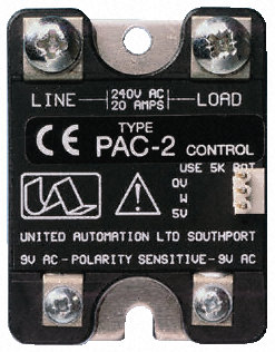 United Automation - PAC-2 - United Automation PAC-2 բܴģ, 250V ac, 57 x 44 x 28mm		