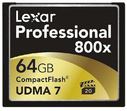 Lexar - LCF64GCRBEU800 - Lexar רҵ 64 GB CF  MLC		