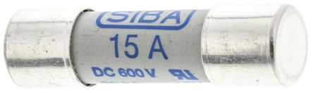 SIBA - 5022526.15 - SIBA FF۶ٶ 15A ʽ۶ 5022526.15, 10 x 38mm		